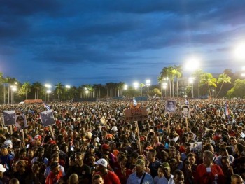 Lễ tưởng niệm lãnh tụ Fidel Castro tại Santiago de Cuba