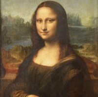 chan dung nang mona lisa tao nen tu la rung mua thu