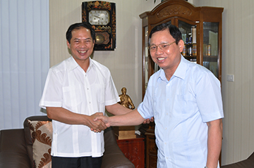 Lãnh đạo Bộ Ngoại giao làm việc với lãnh đạo UBND tỉnh Thái Nguyên