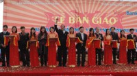 Bàn giao 2 trường mầm non và 100 ngôi nhà Đại đoàn kết tại Nam Định