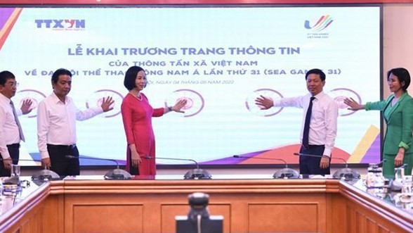 Vietnam News Agency launches special website on SEA Games 31