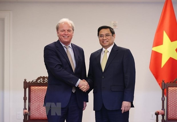 Prime Minister Chinh receives World Bank Director General, US business leaders