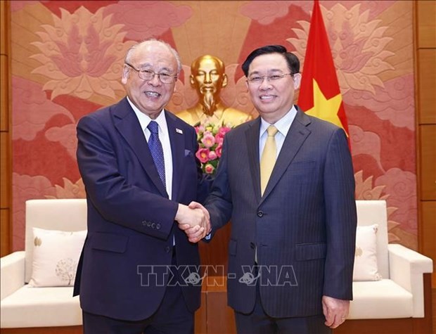 NA Chairman hosts Special Advisor to Japan - Vietnam Friendship Parliamentary Alliance