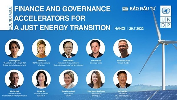 Roundtable discusses governance, finance for equitable energy transition in Vietnam