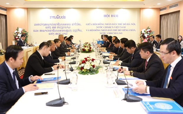 Hanoi, Vientiane share working experience of people-elected agencies