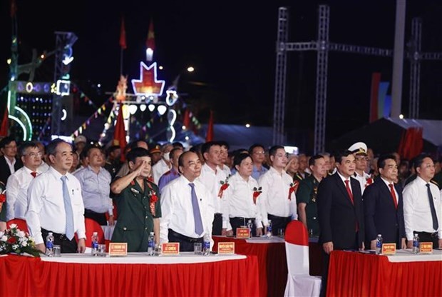 President attends ceremony marking Cam Doi victory in Quang Nam province