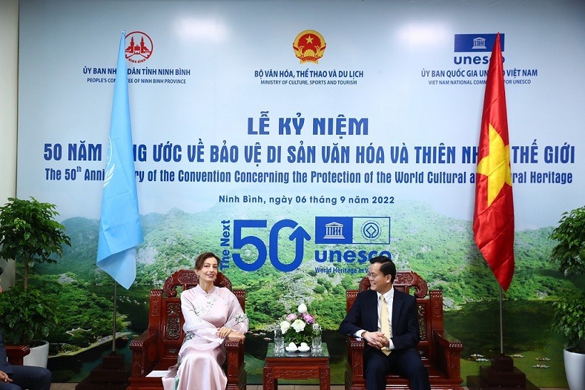 UNESCO to continue assisting Vietnam, says Director General Audrey Azoulay