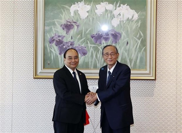 President meets with Speaker of Japanese House of Representatives