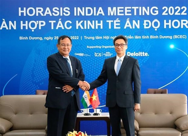 Deputy PM Vu Duc Dam welcomes Indian Minister of State for External Affairs