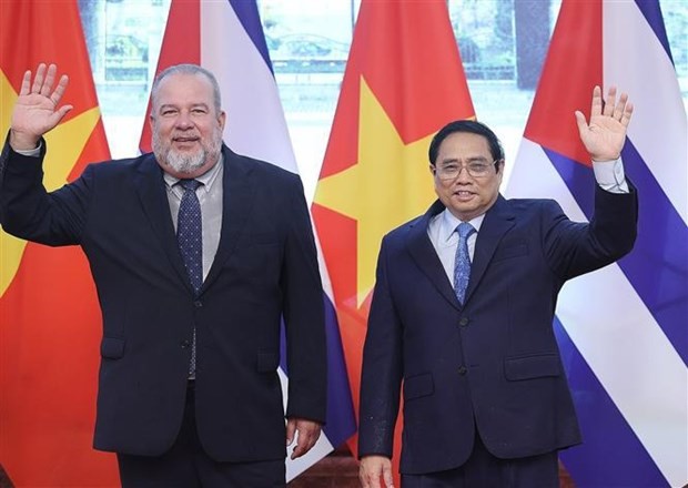 Vietnamese, Cuban Prime Ministers hold talks