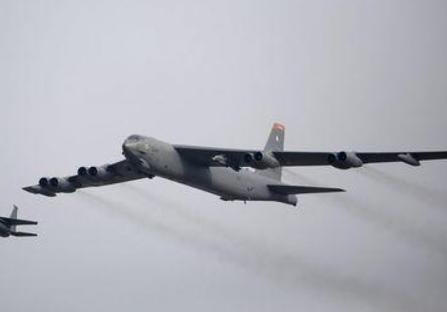 Mỹ triển khai máy bay B-52 tới bán đảo Triều Tiên