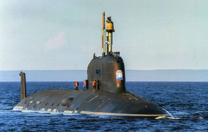 Tàu ngầm hạt nhân Kazan thuộc dự án hiện đại hóa 885M (Yasen-M). (Nguồn: Top war)