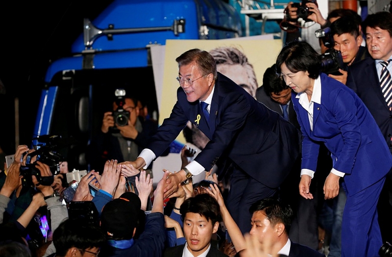 Tổng thống Hàn Quốc Moon Jae-in. (Nguồn: Reuters) 