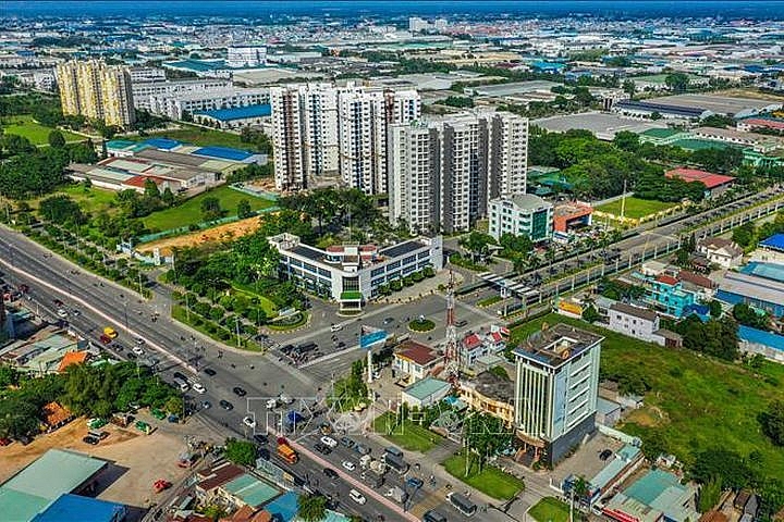 Một góc Khu công nghiệp Việt Nam - Singapore (VSIP1), thành phố Thuận An, tỉnh Bình Dương. (Nguồn: TTXVN)