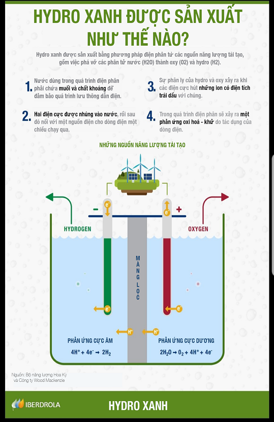 Hydro xanh: Giải pháp thay thế giúp giảm lượng khí thải cho loài người