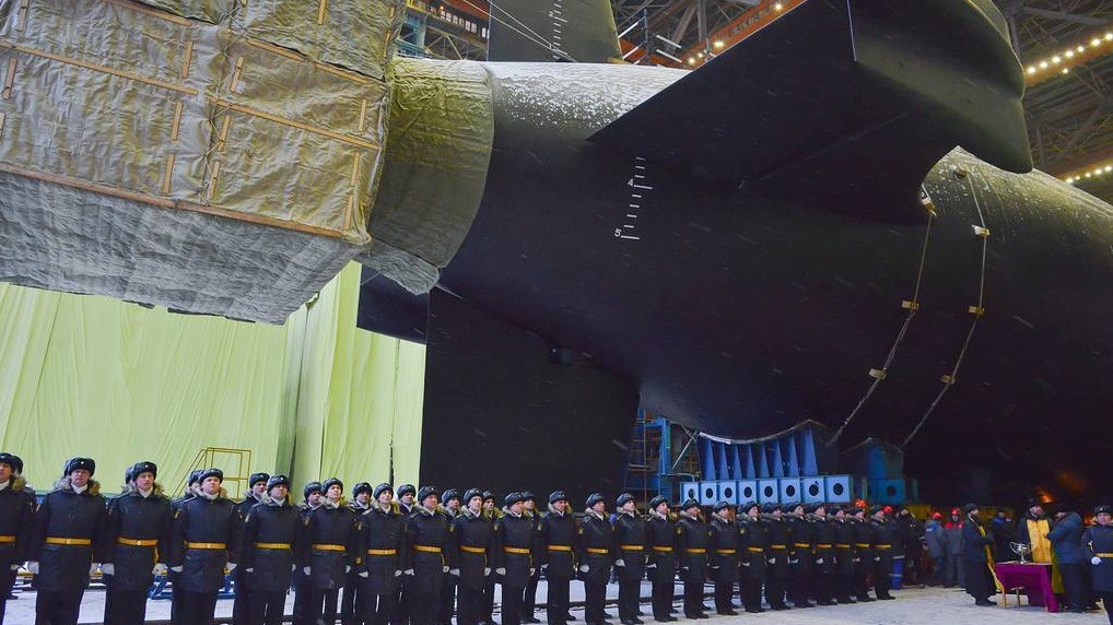 Khám phá sức mạnh của tàu ngầm hạt nhân chiến lược Nga vừa hạ thủy