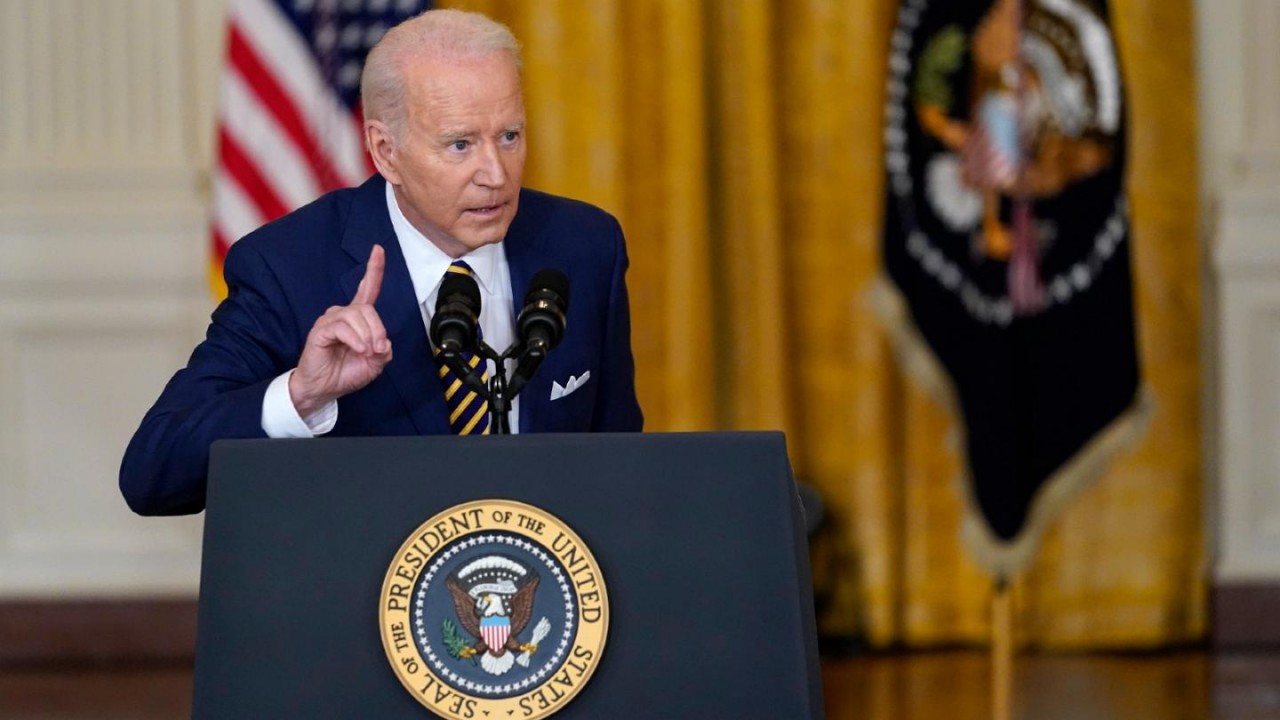 Tổng thống Mỹ Joe Biden tái khẳng định cảnh báo với Nga nếu xâm nhập Ukraine. (Nguồn: AP)