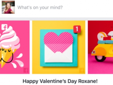 Chơi tính năng độc trên Facebook trong ngày lễ Valentine