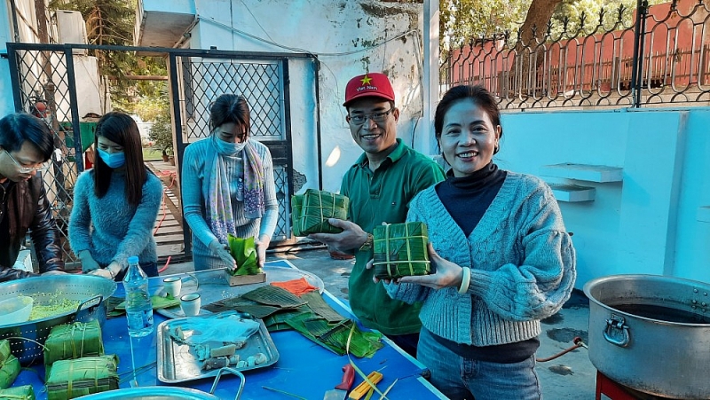 Đượm vị Tết Tân Sửu 2021 ở New Delhi