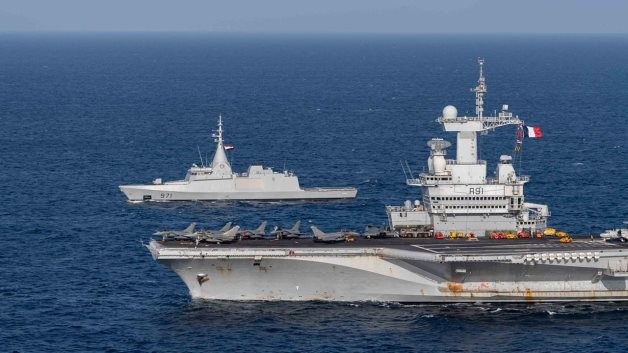 Hải quân Ai Cập và Pháp tập trận chung ở Biển Đỏ