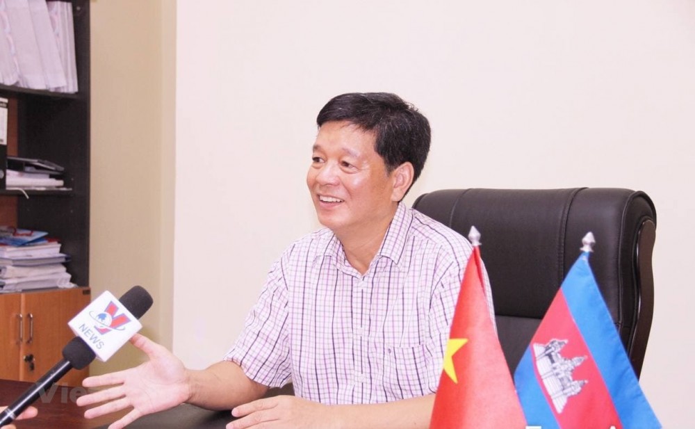 Tổng Lãnh sự Việt Nam tại Preah Sihanouk (Campuchia) ông Vũ Ngọc Lý. (Nguồn: TTXVN)