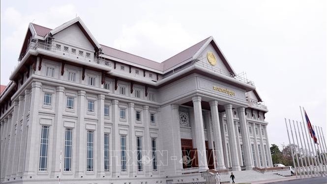 Tòa nhà Quốc hội mới của Lào: Biểu tượng của tình đoàn kết Việt-Lào