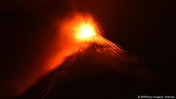 Núi lửa Fuego, nằm ở độ cao 3.763 mét trên mực nước biển, là một trong những núi lửa hoạt động mạnh nhất ở khu vực Trung Mỹ. (Nguồn: Getty Images)