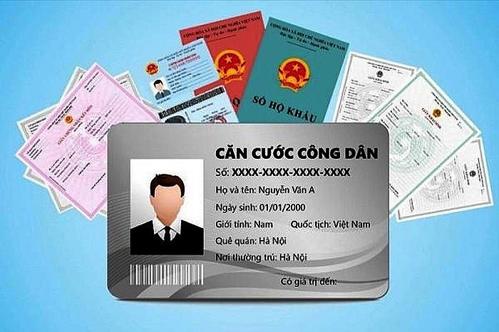 Từ tháng 1/2021, các tỉnh, thành triển khai cấp Căn cước công dân gắn chip điện tử trên toàn quốc. (Nguồn: Dân Trí)