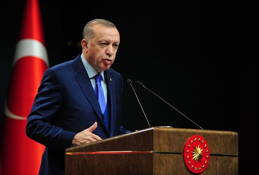 Tổng thống Thổ Nhĩ Kỳ Erdogan. (Nguồn: Anadolu)