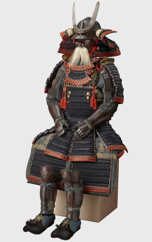 Chiếc áo giáp samurai đầu tiên được biết đến trên đất nước Anh. (Nguồn: The Guardian)