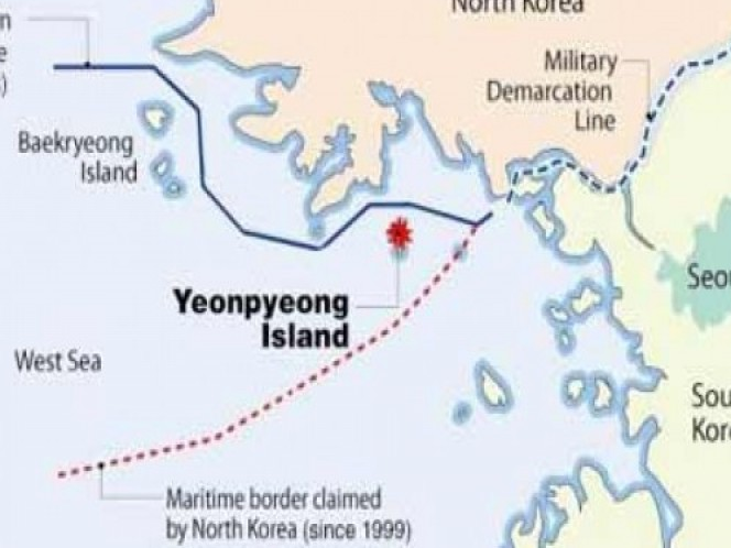 Hàn Quốc tập pháo binh gần biên giới biển với Triều Tiên