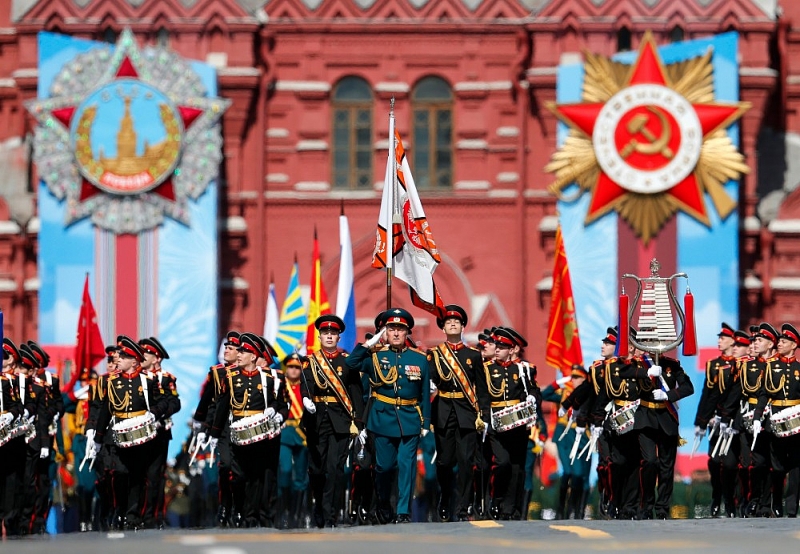 Những bài phát biểu hàng năm nhân dịp Ngày Chiến thắng thường được ông Putin tận dụng để đưa ra những tín hiệu, phản ánh bối cảnh hiện đại và nhấn mạnh những yếu tố quan trọng cấp bách. (Nguồn: AP)