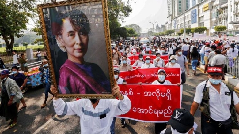 Tình hình Myanmar: Chính quyền quân sự chuẩn bị giải tán đảng NLD của bà Aung San Suu Kyi