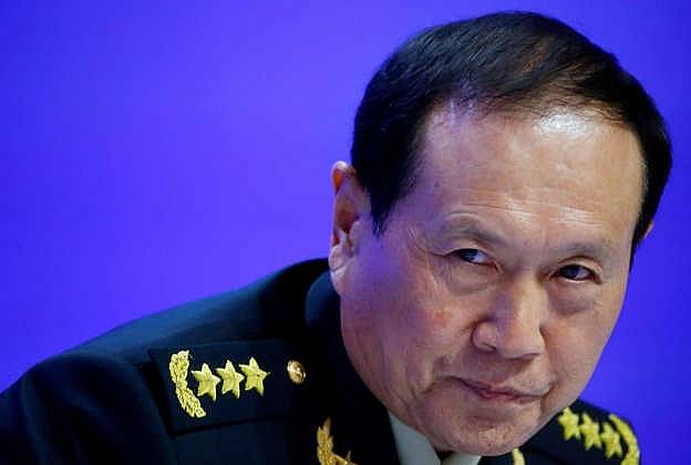 Bộ trưởng Quốc phòng Trung Quốc Ngụy Phượng Hòa. (Nguồn: Reuters)
