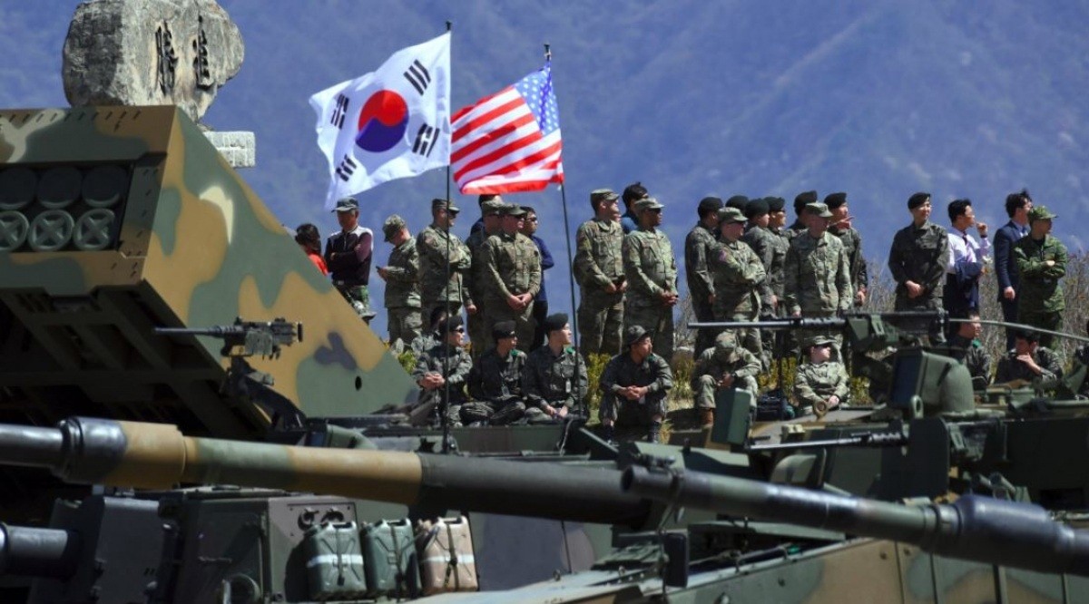 Mỹ-Hàn tập trận trước thềm lễ nhậm chức của Tổng thống đắc cử Yoon Suk-yeol. (Nguồn: Financial Times)
