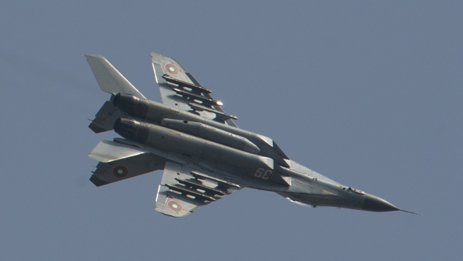 Tiêm kích MiG-29 của Bulgaria gặp nạn trong cuộc tập trận với Mỹ ở Biển Đen