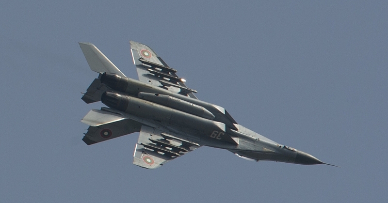 Máy bay tiêm kích MiG-29 của Bulgaria đã biến mất khỏi màn hình radar trong cuộc tập trận giữa nước này với Mỹ ở Biển Đen. (Nguồn: The Sofia Globe)