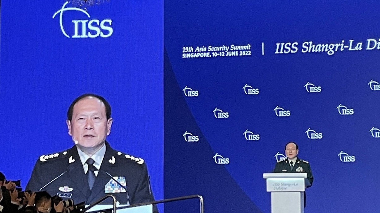 Trung Quốc tuyên bố tầm nhìn về trật tự khu vực tại Đối thoại Shangri-La: Điểm danh vấn đề Đài Loan, Biển Đông, căng thẳng Nga-Ukraine