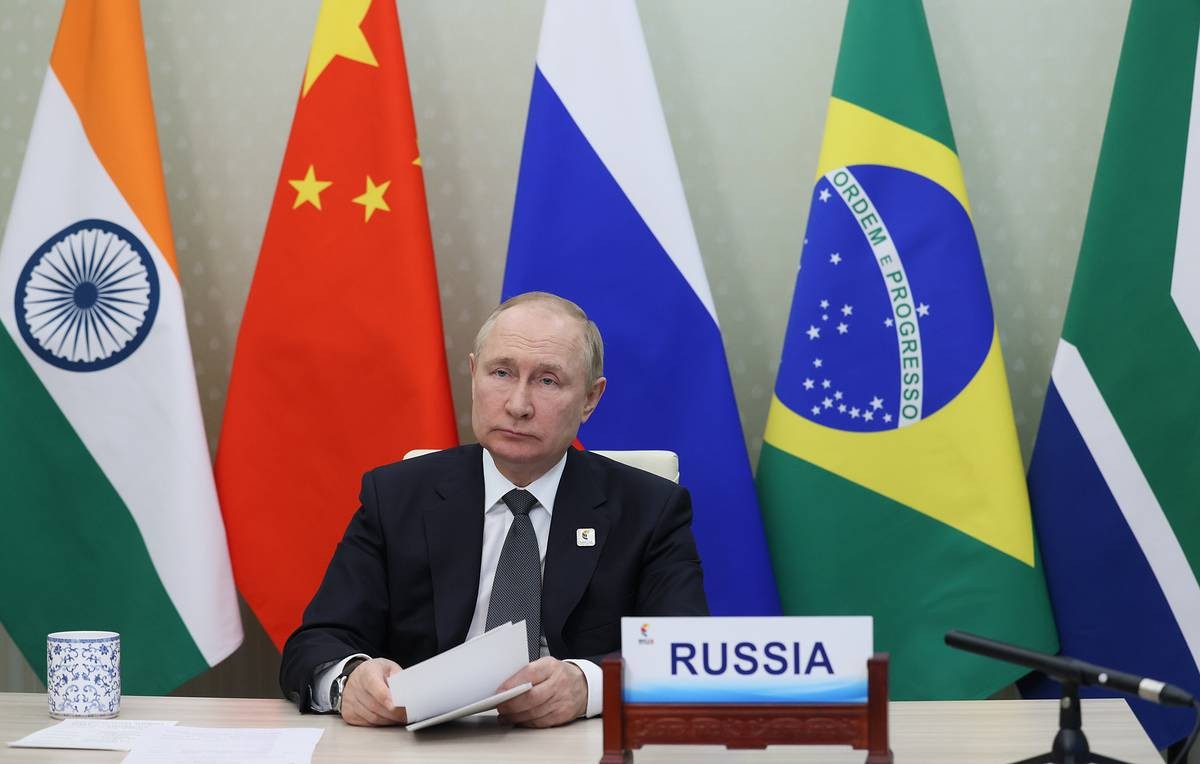 Tổng thống Nga Vladimir Putin nêu quan điểm về khủng hoảng lương thực toàn cầu. (Nguồn: TASS)