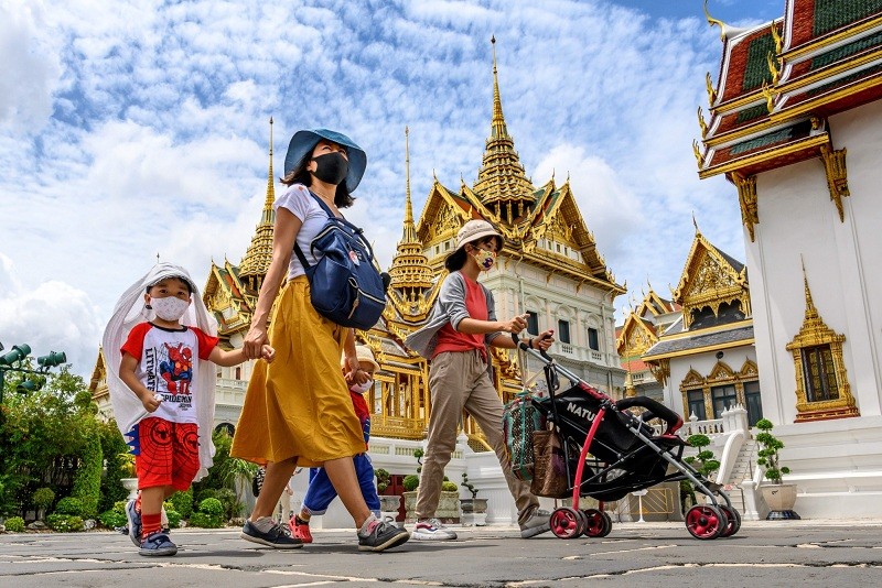 Chính phủ Thái Lan kỳ vọng ngành du lịch sẽ thúc đẩy nền kinh tế nước này. (Nguồn: Getty)