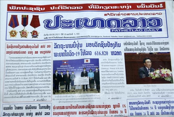 Lao newspapers hail Laos-Viet Nam traditional friendship, comprehensive cooperation