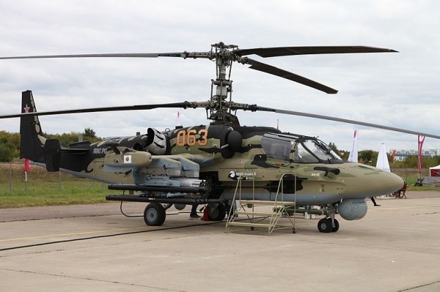 Trực thăng Ka-52 của Hải quân Nga được mệnh danh 'hồn ma giữa biển cả'