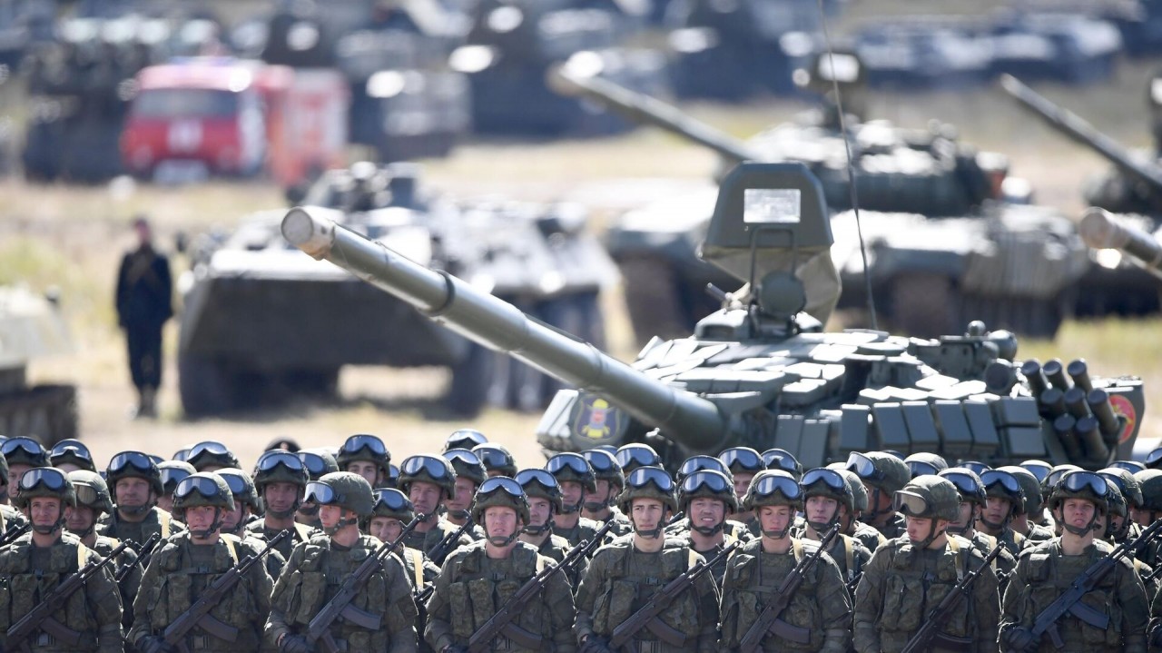 Nga đem hơn 50.000 quân nhân và hơn 5.000 phương tiện vũ khí tham gia cuộc tập trận quân sự chiến lược Vostok-2022. (Nguồn: Ria)