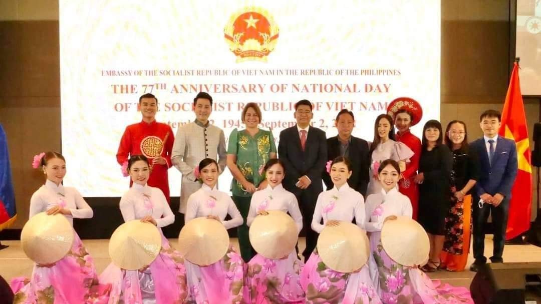 Đại sứ quán Việt Nam tại Philippines tổ chức Lễ kỷ niệm 77 năm Quốc khánh