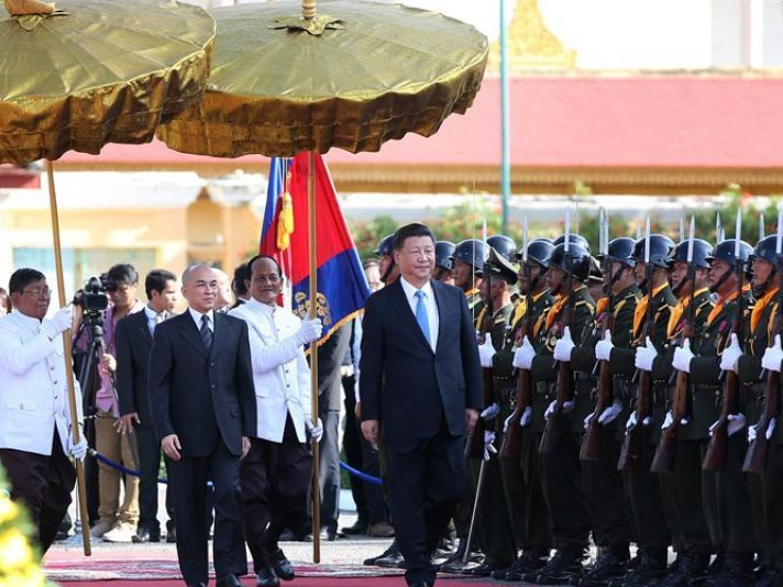 Trung Quốc - Campuchia ký kết 31 văn kiện hợp tác