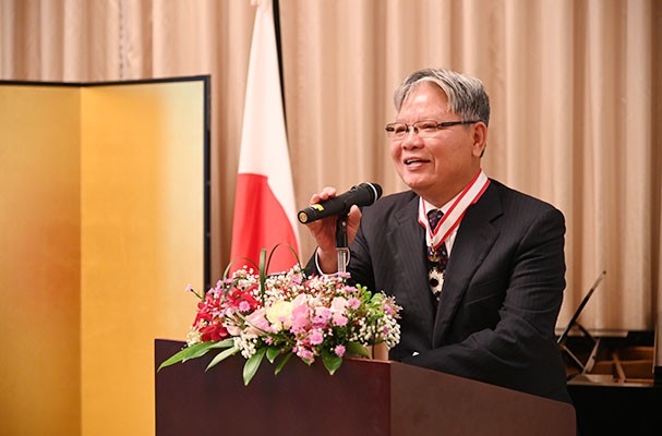 Nhật Bản trao tặng Huân chương Mặt trời mọc cho nguyên Bộ trưởng Tư pháp Hà Hùng Cường