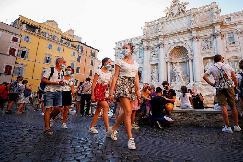 Một cuộc khảo sát gần đây cho thấy 81% người Italy nhận thấy việc phong tỏa lần thứ hai khó khăn hơn lần thứ nhất. (Nguồn: Reuters)