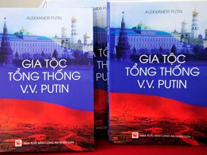 Sách “Gia tộc Tổng thống V.V.Putin” ra mắt bạn đọc Việt Nam