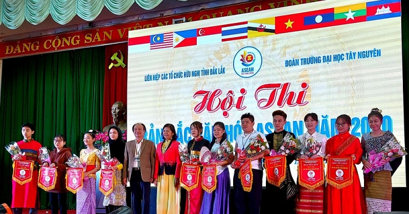 Hội thi Bản sắc văn hóa ASEAN năm 2020 tại Đắk Lắk, Việt Nam. (Nguồn: VOV)