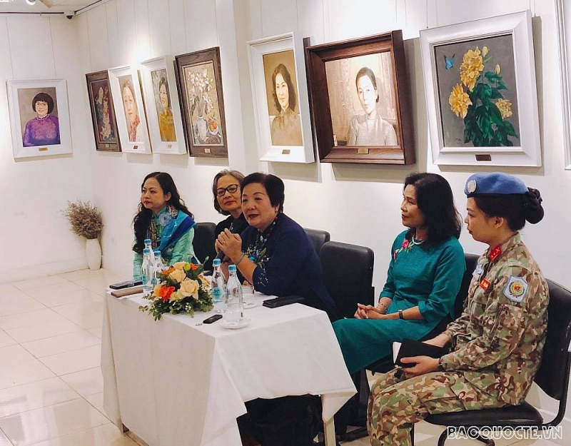 Các diễn giả tại Hội thảo. (Ảnh: Thu Trang)